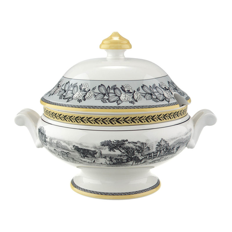 新品Villeroy&Boch Audun Ferme Covered Bowl Villeroy & Boch Audun Ferme Covered Vegetable Bowl | Perigold